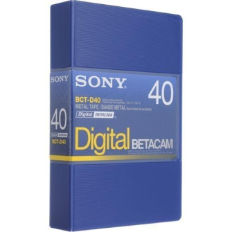 Sony BCTD40.EU - 241m/40Min.1/2&quot; Digital Betacam (Metall) Cassetten