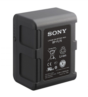 Sony BP-FL75 - 75Wh V-Mount Olivine Battery, Quick charging function (Full charged within 70min) wit