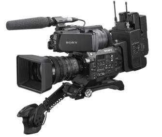 Sony CBK-FS7BK - ENG Build up Kit for FS7/FS7M2, incl. new roubbust Viewfinder with cheese plate, Ex