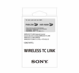 Sony License W/less T/code Link PXWZ90HXRNX80