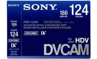 Sony PDV124N3 - Standard-DVCAM Generation 3, 124 Min.