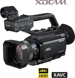 Sony - 1” Exmor RS CMOS 4KHDR Palm Cam with SDI