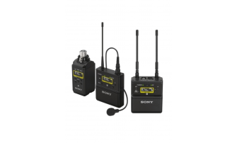 Sony - UWP-D Series Kit, including URX-P40 receiver, UTX-B40 body pack transmitter &amp; UTX-P40 plug-on