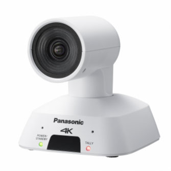 Panasonic AW-UE4WG, White version• 1/2.5-type MOS Sensor• 4K at 25p/30p Output, HD up to 1080p 50p/6