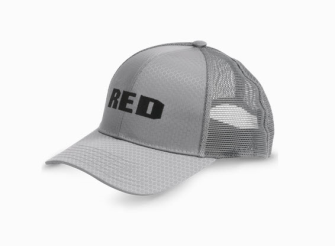 RED RIPSTOP CAP (Grey)