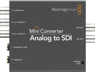 Blackmagic Mini Converter - Analog to SDI 2