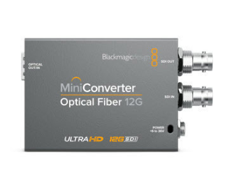 Blackmagic Mini Converter - Optical Fiber 12G