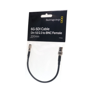 Blackmagic Cable - Din 1.0/2.3 to BNC Femal 20cm