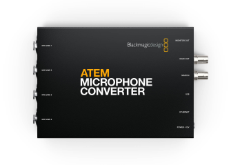 Blackmagic BM-SWATEMTVSTDMC ATEM Microphone Converter