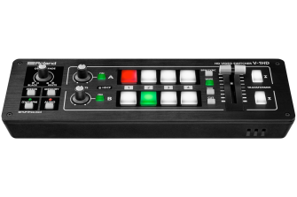 ROLAND 4 CH. HD VIDEO SWITCHER, 720P/1080I/1080P FORMATS, W. SCALER &amp; 2 MIC PRE-AMPS