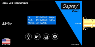 Osprey VB-US, SDI to USB Video Capture - USB 3.0 VIDEO CAPTURE
