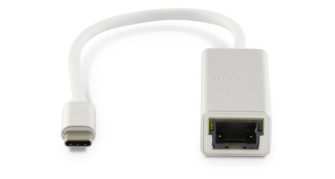 LMP USB-C (m) zu Gigabit Ethernet (f) Adapter (ohne Treiber), silber