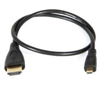 Teradek (Type D) Micro-HDMI Male to (Type A) Full-HDMI Male Cable (18in/45cm)