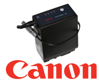 Teradek SWIT Replac. Batt. for Canon BP-945/970 + Barrel Adapter to 2pin Conn. Cable (10in/25cm)