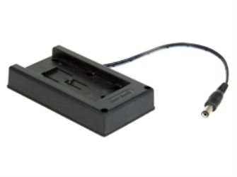 Teradek Battery Plate for Sony M-Series to Barrel Conn. Cable (9in/22cm)