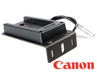 Teradek TX/RX Battery Plate for Canon BP-970 7.2V Cable (7in/17cm)