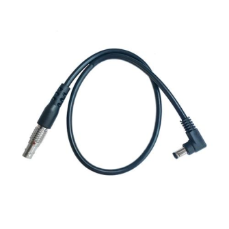 Teradek 2pin to Right-Angle Barrel Power Cable (18in/45cm)