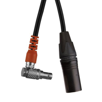 Teradek RT MDR.M Power Cable - 4pin XLR (s) to 2pin (r/a) (15in/40cm)