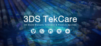 3DS TekCare- 1 year Warranty Extension for TC410 Plus (w/unit)