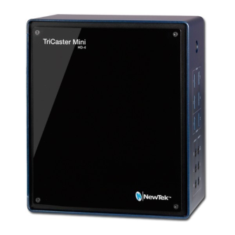 NEWTEK&#170; TriCaster Mini HD-4 Advanced