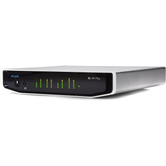 AJA IO-4K-PLUS-R0 - 12-bit 4K/UltraHD/HD I/O via Thunderbolt 3, with 12G-SDI and HDMI 2.0 I/O, AC Ad