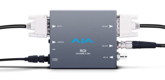 AJA ROI-HDMI-R0 - HDMI to SDI with Region of Interest Scaling and HDMI Loop Through