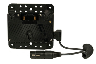 SmallHD Gold mount Battery bracket with PWR-ADP-CPLATE (FOR 17&quot;)