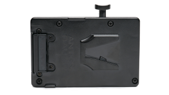 SmallHD V-Mount battery plate for Mon-503U and Mon-703U - mounts directly to the back of monitor.