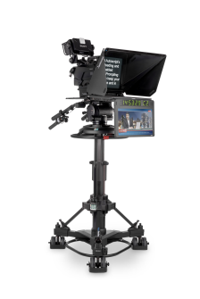 Autoscript EPIC-IP17 EPIC-IP on-camera package with 17&quot; prompt monitor and integrated 17&quot; talent mon