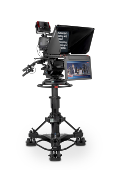 Autoscript EPIC-IP19 EPIC-IP on-camera package with 19&quot; prompt monitor and integrated 19&quot; talent mon
