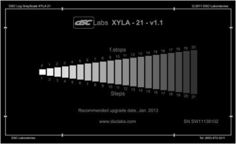DSC Labs CDX1-81W Xyla 21 120dB 21-step greyscale with built-in light source o/d 21.3x 13&quot;  - Self-i