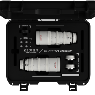 DZOFILM Catta Zoom 2-Lens Kit (18-35/35-80 T2.9) White