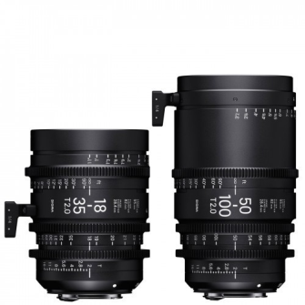 SIGMA 18-35 mm + 50-100 mm T 2,0
+ Koffer PMC-001
 Canon EF