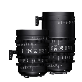 SIGMA 18-35mm + 50-100mm T2,0 Kit (Sony-E)