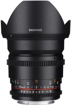 Samyang  16mm T2.2 Canon EF VDSLR II / DSLR II / APS-C