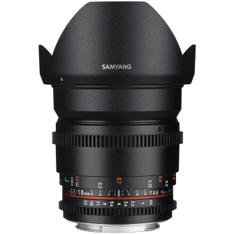 Samyang 16mm T2.2 VDSLR Sony E-Mount inklusive Zahnung f&#252;r den Followfocus