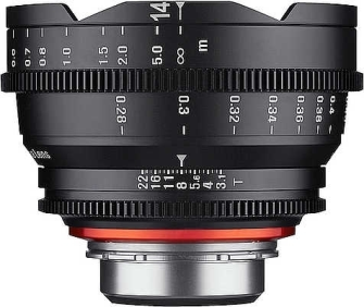 Samyang XEEN 14mm T3.1 FF Cine Nikon / Formatabdeckung: Full Frame
