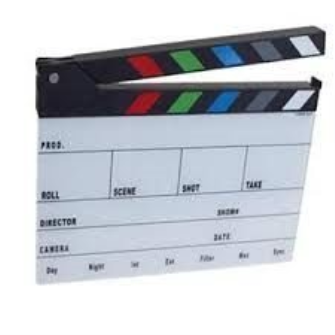 Cavision Acryl Filmklappe 28cm x 23cm (neue, verbesserte Version farbig)