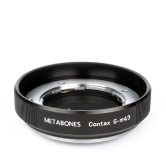 Metabones Contax G to Micro FourThirds T adapter (Black Matt)