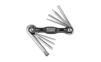 Wooden Camera - Multi-tool (Metric, Imperial, Screwdriver) (3/16 inch, 2.5mm, 3mm, 4mm, T10, T20, #1