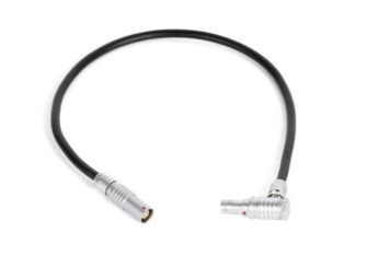 Wooden Camera RED Komodo Timecode In/Out Cable (12&quot;, Inward Right Angle)