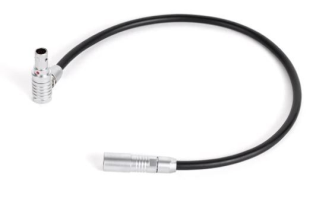 Wooden Camera RED Komodo 3pin Fischer Trigger Cable (12&quot;, Inward Right Angle)