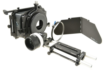 Kit MB450R2 + FollowFocus f&#252;r Blackmagic  Cinema Camera: 450-R2 MatteBox mit French  Flag (450-11), 