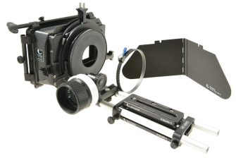 Chrosziel Kit MB450R2 + FollowFocus f&#252;r Blackmagic  Cinema Camera: 450-R2 MatteBox mit French  Flag 