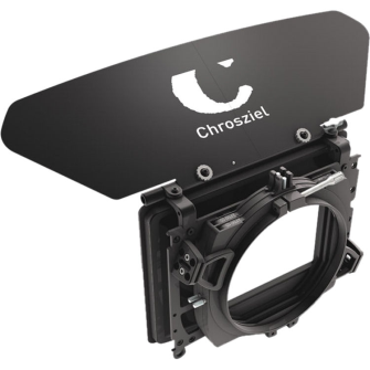 Chrosziel Clamp-On MatteBox MB 565 Double, f&#252;r Cine  FullFrame Kameras, inkl. French Flag (501-26), 