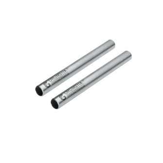 Drumstix 15mm Titanium Support Rods - 6" Pair (15.2cm)