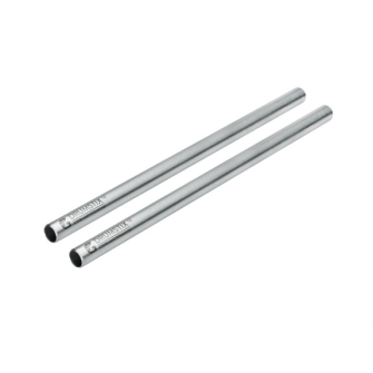 Drumstix 15mm Titanium Support Rods - 12" Pair (30.4cm)
