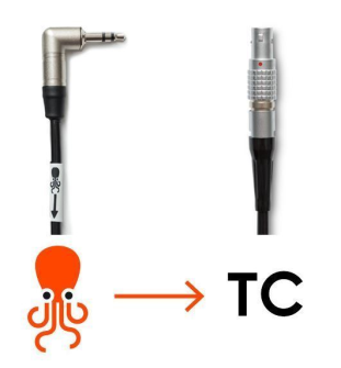Tentacle to LEMO 5-Pin &#208; Timecode Cable
