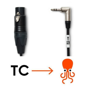 Tentacle XLR to Tentacle – Timecode Cable