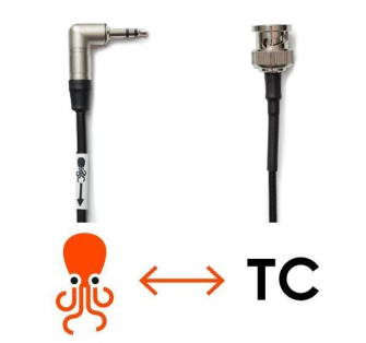 Tentacle to Straight BNC – Timecode Cable
